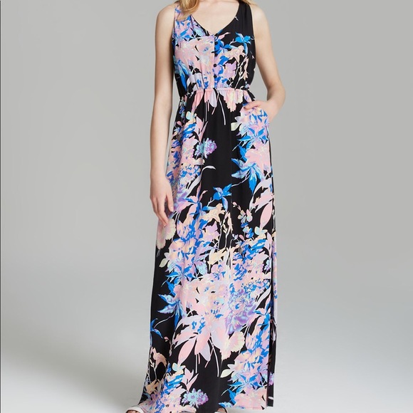 Gifted- 🤗 Open back Yumi Kim Molly Silk Maxi Dress XS gifted to tall friend:) - Picture 1 of 5